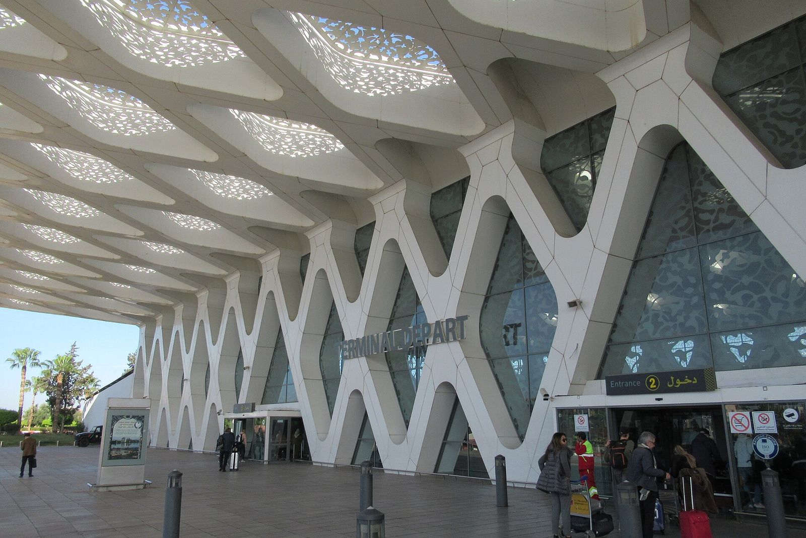 Terminal de l'aéroport Marrakech Ménara
